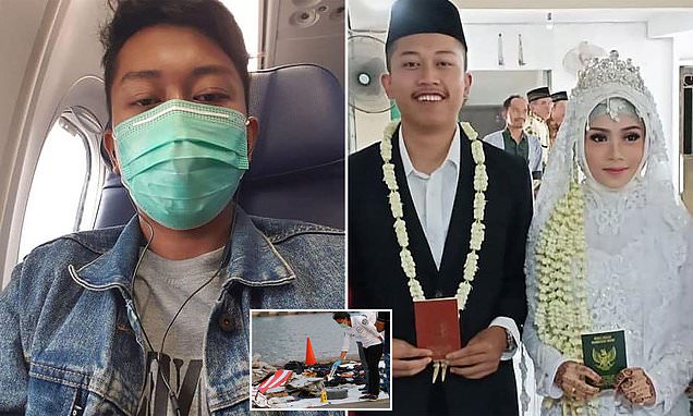 30 Menit sebelum Jatuh, Pengantin Baru Kirim Selfie dari Kabin Lion Air pada Istrinya